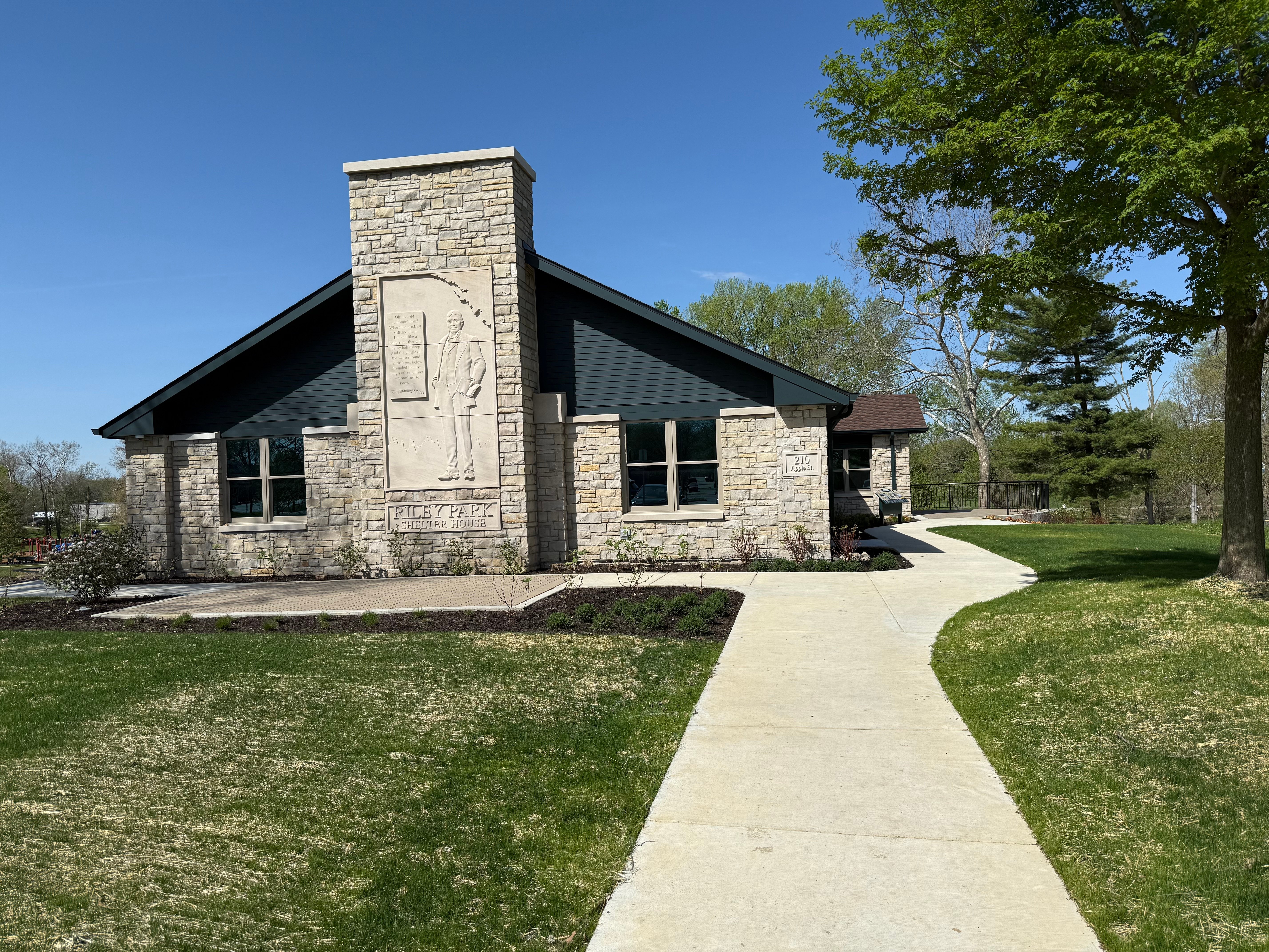 Riley Park Shelter House, Greenfield Parks