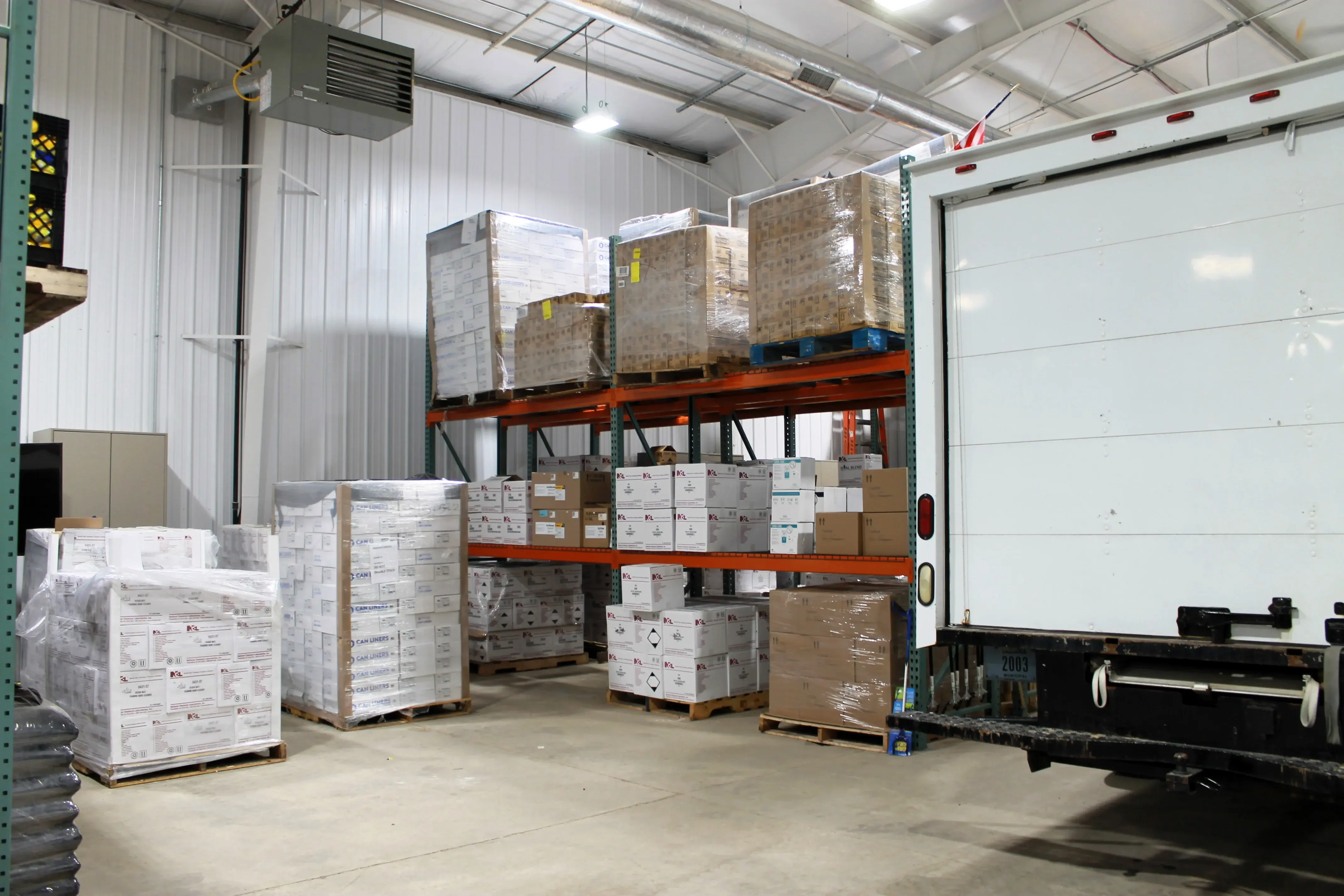 Danville maintenance facility interior