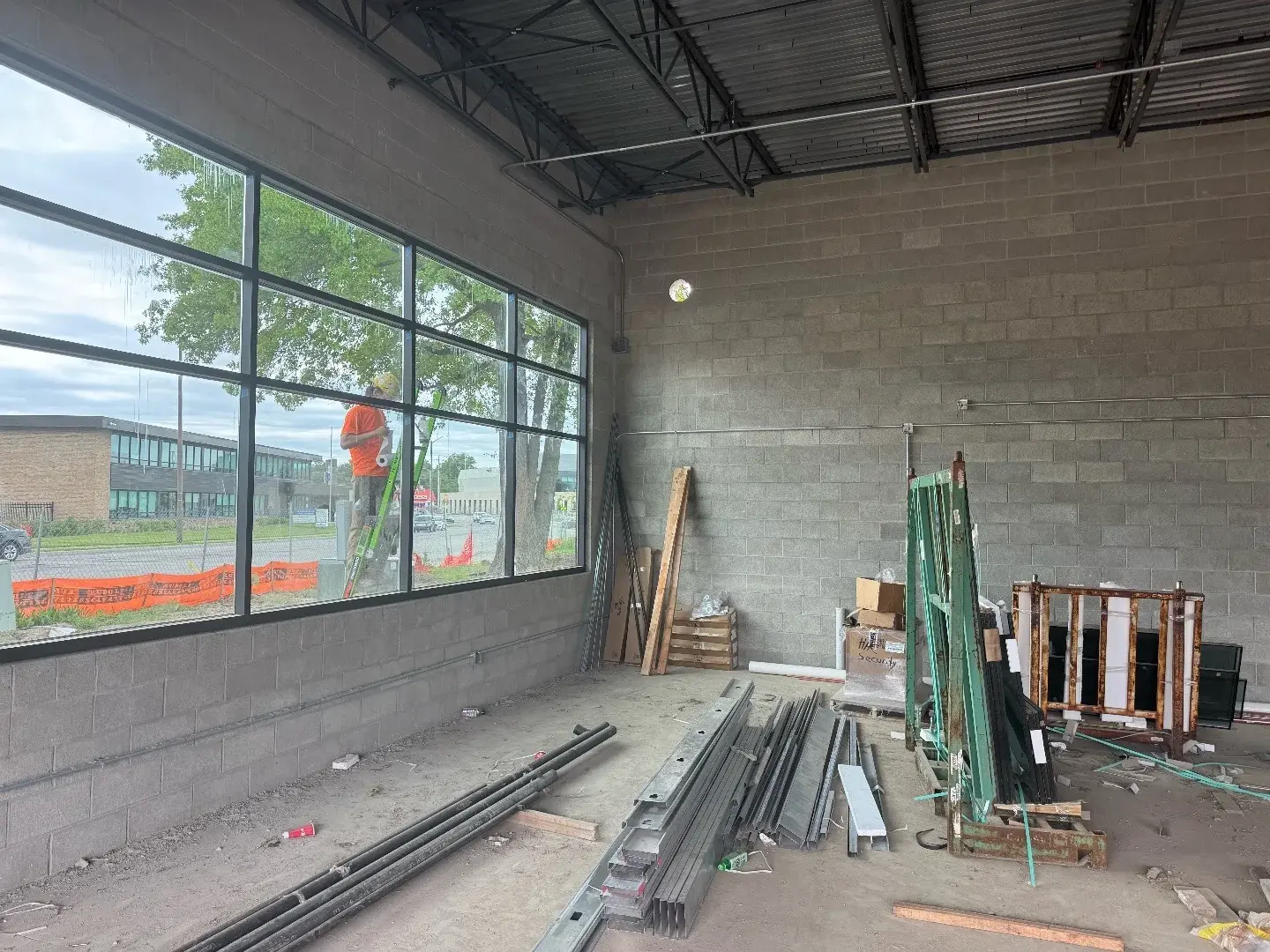 HHC security and EMS facility construction