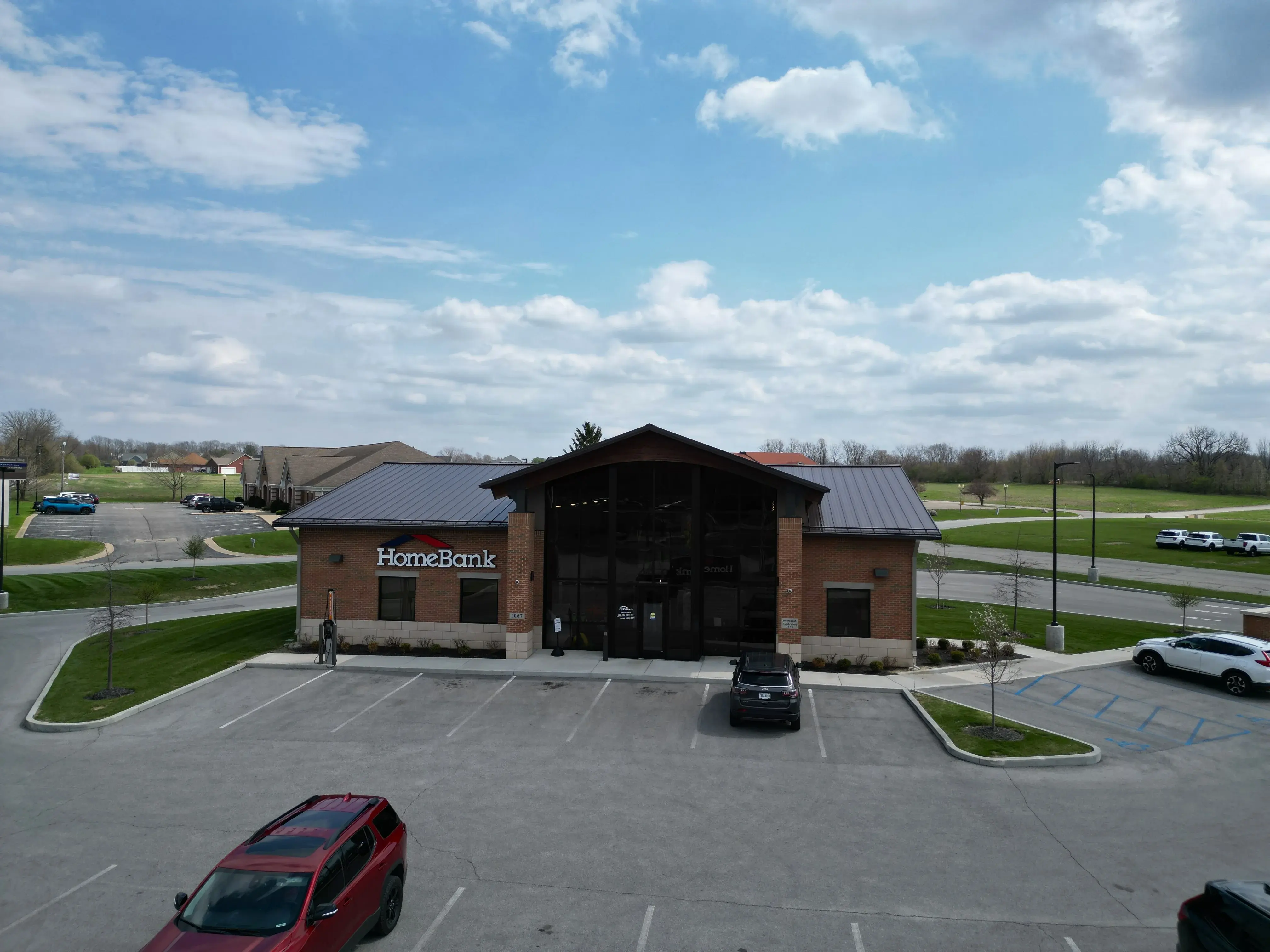 Home Bank branch finishes
