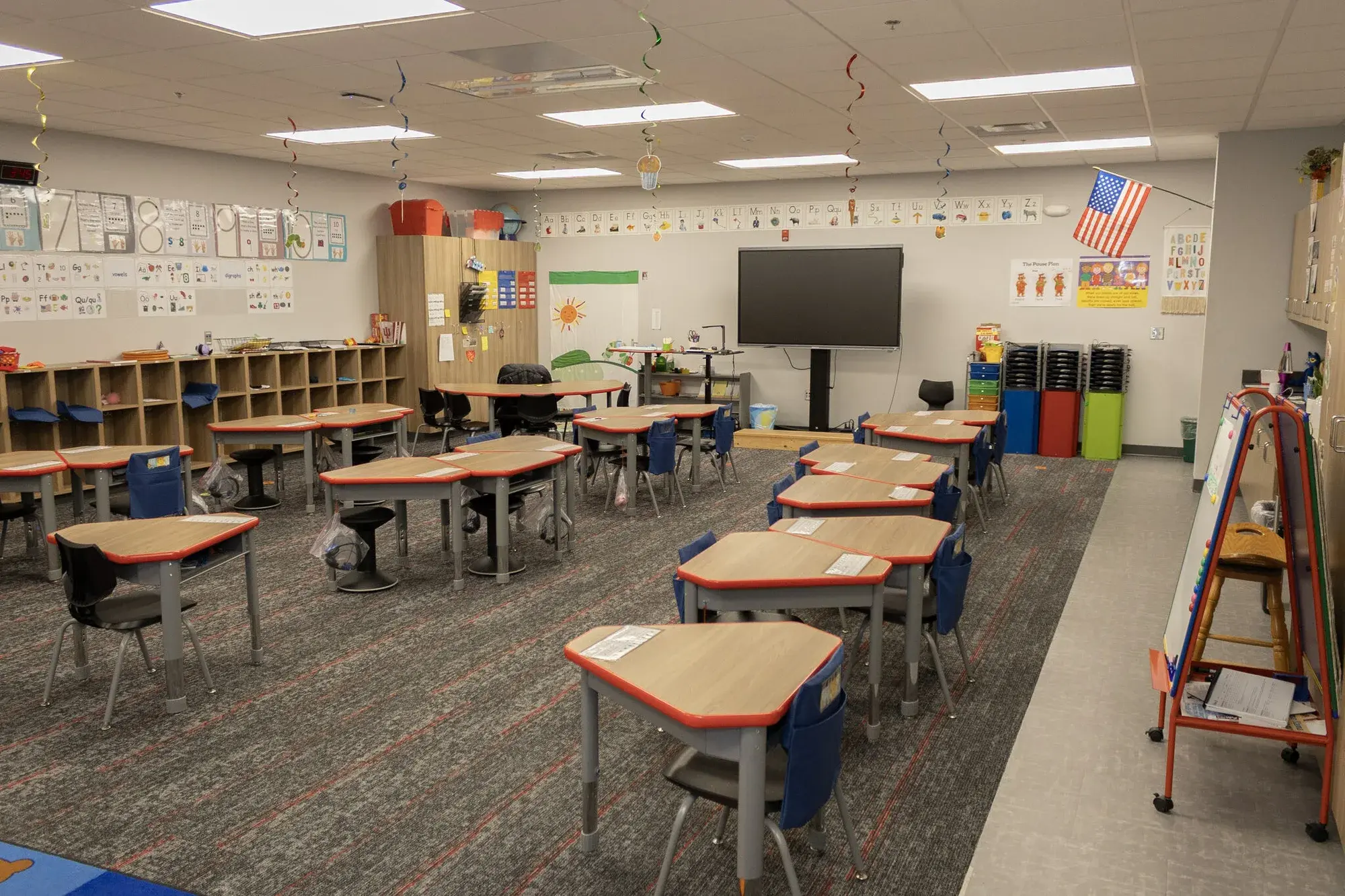Rushville Elementary renovation interior