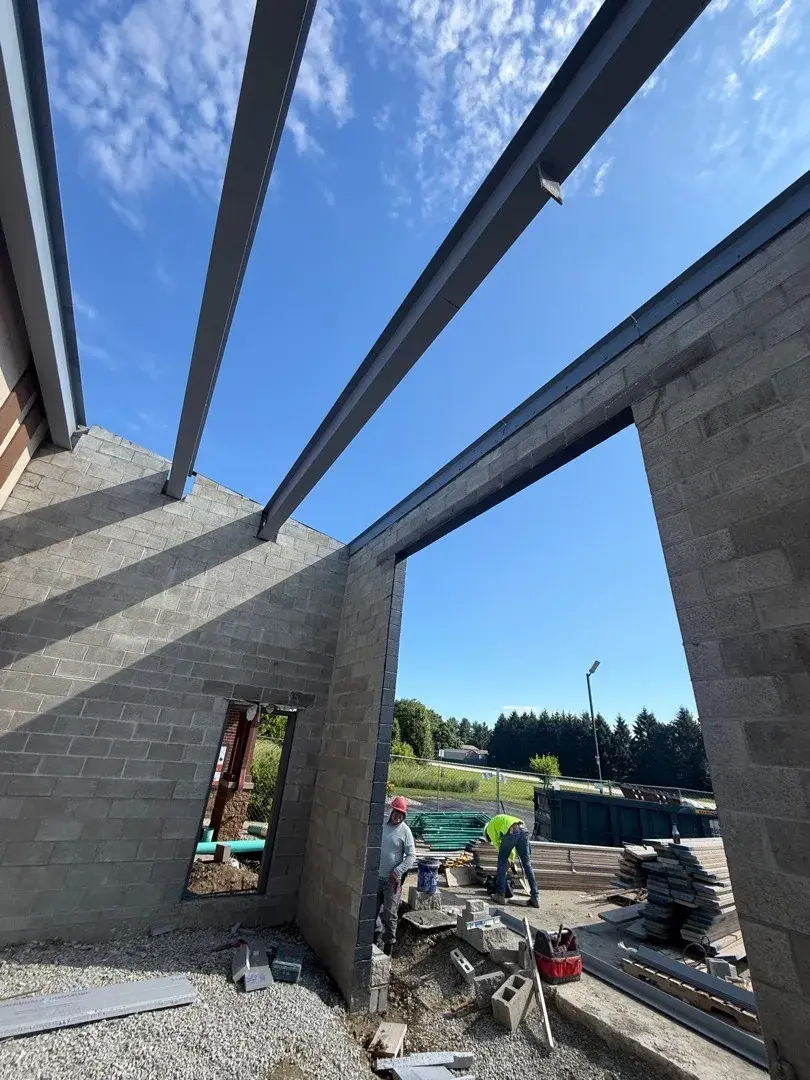 Zionsville Fire Station construction progress